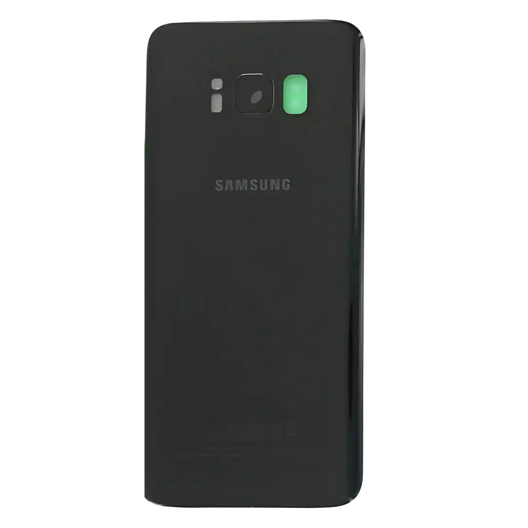Samsung Galaxy S8 Plus Back Glass Black with Camera Lens